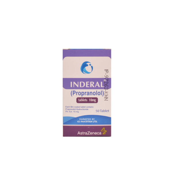 Inderal 10mg Tablets 50s